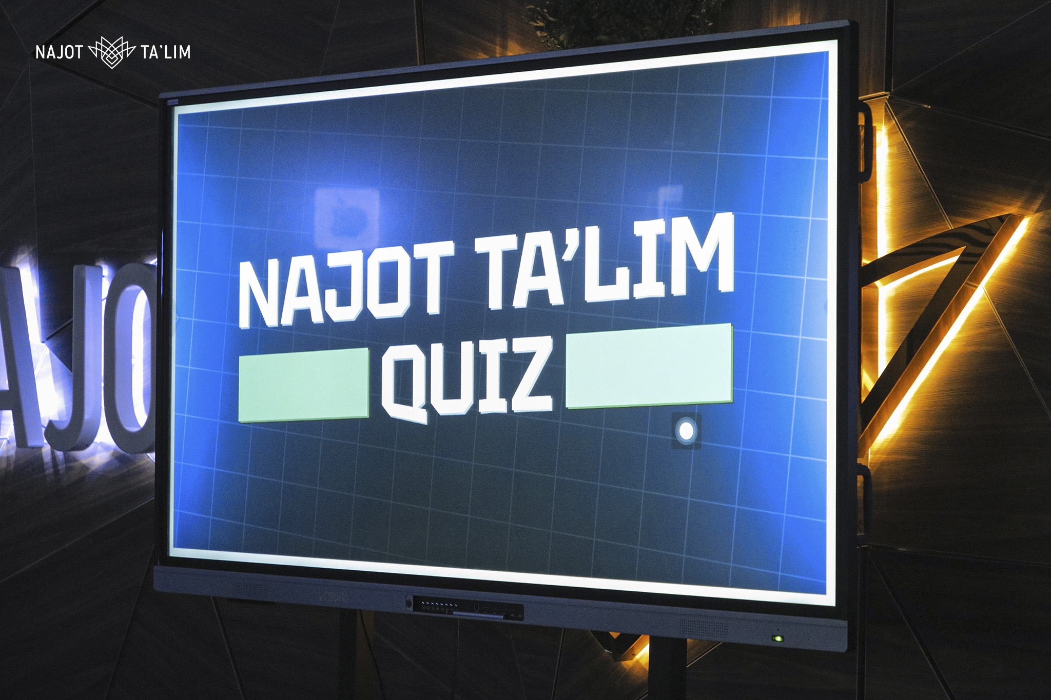 🌪 Chilonzor filialida 100 ga yaqin yigit-qizlar ishtirokida «Najot Ta'lim Quiz» bellashuvi o'tkazildi