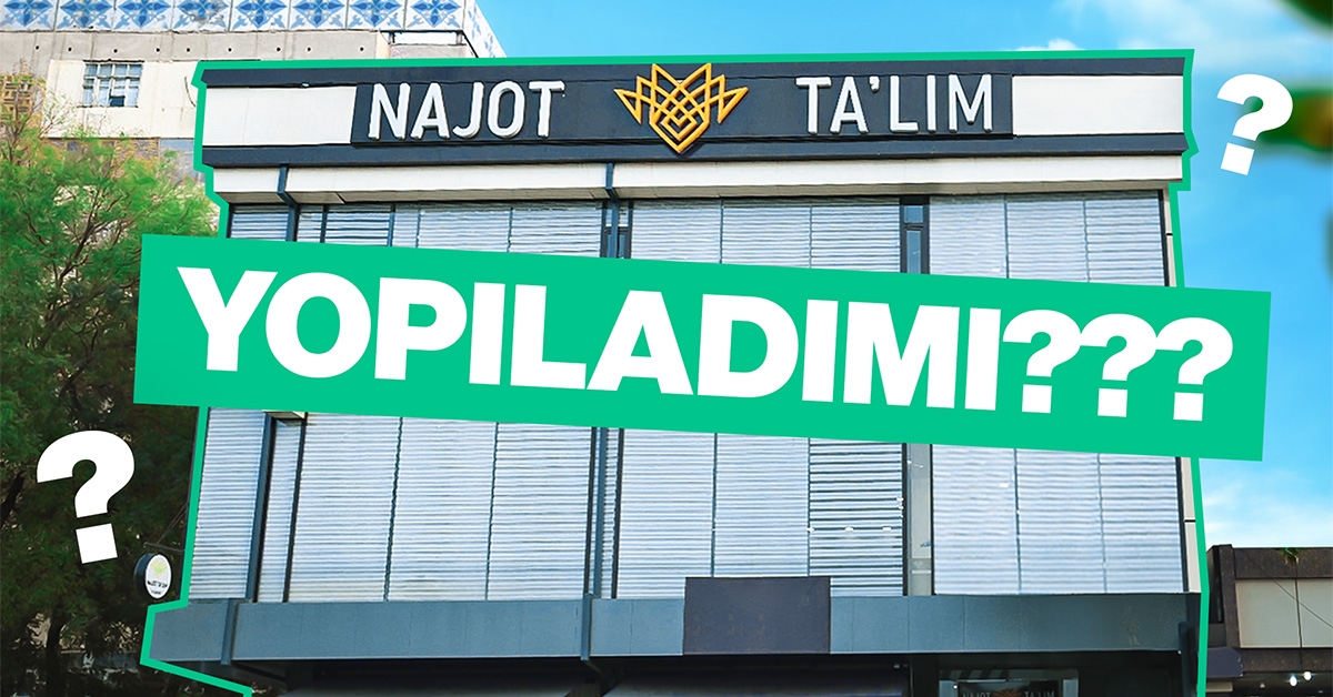 Najot Ta'limda qabul yopiladimi? Taklifnoma tizimi haqida