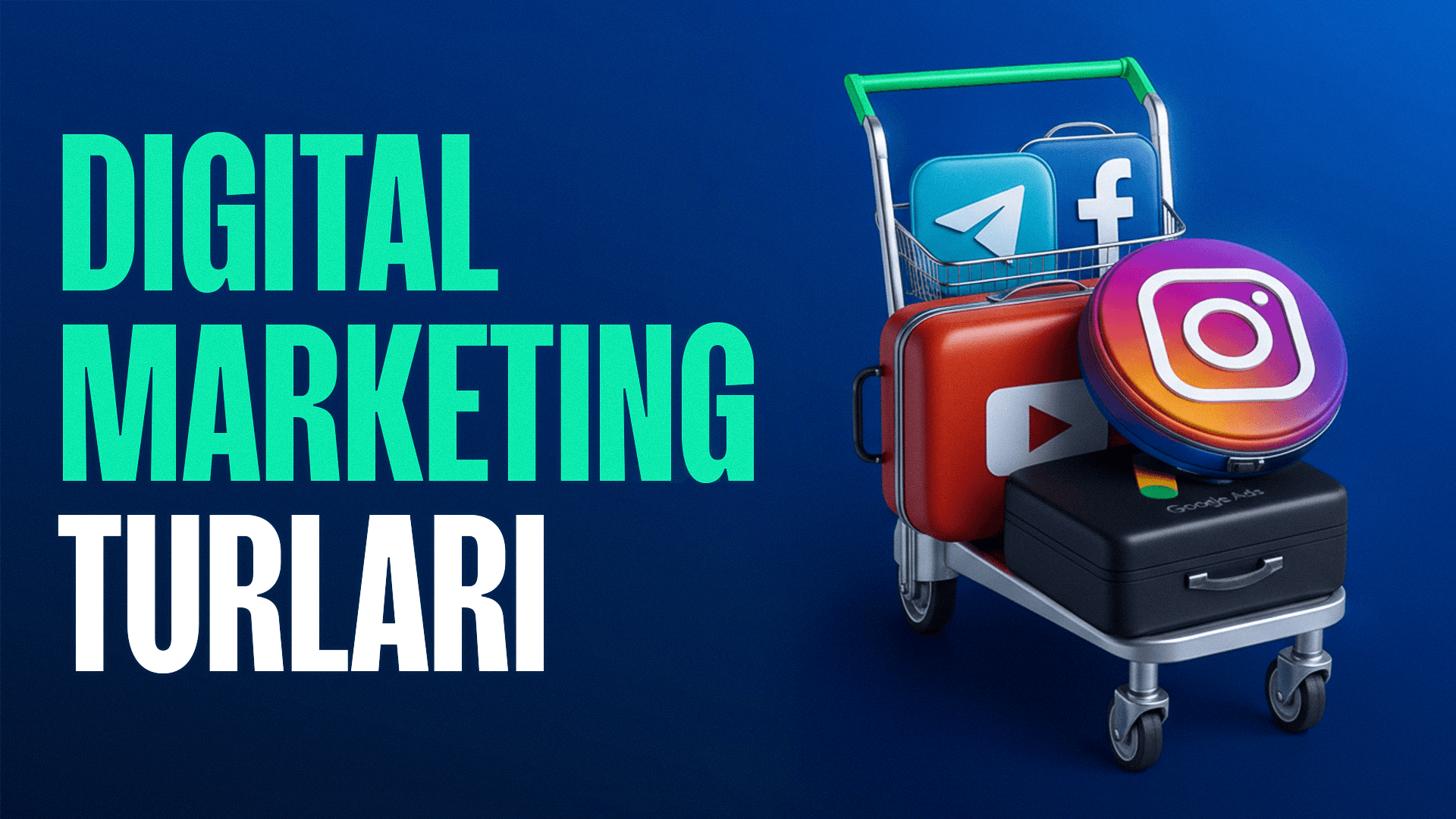 Digital marketingning qanday turlari bor?