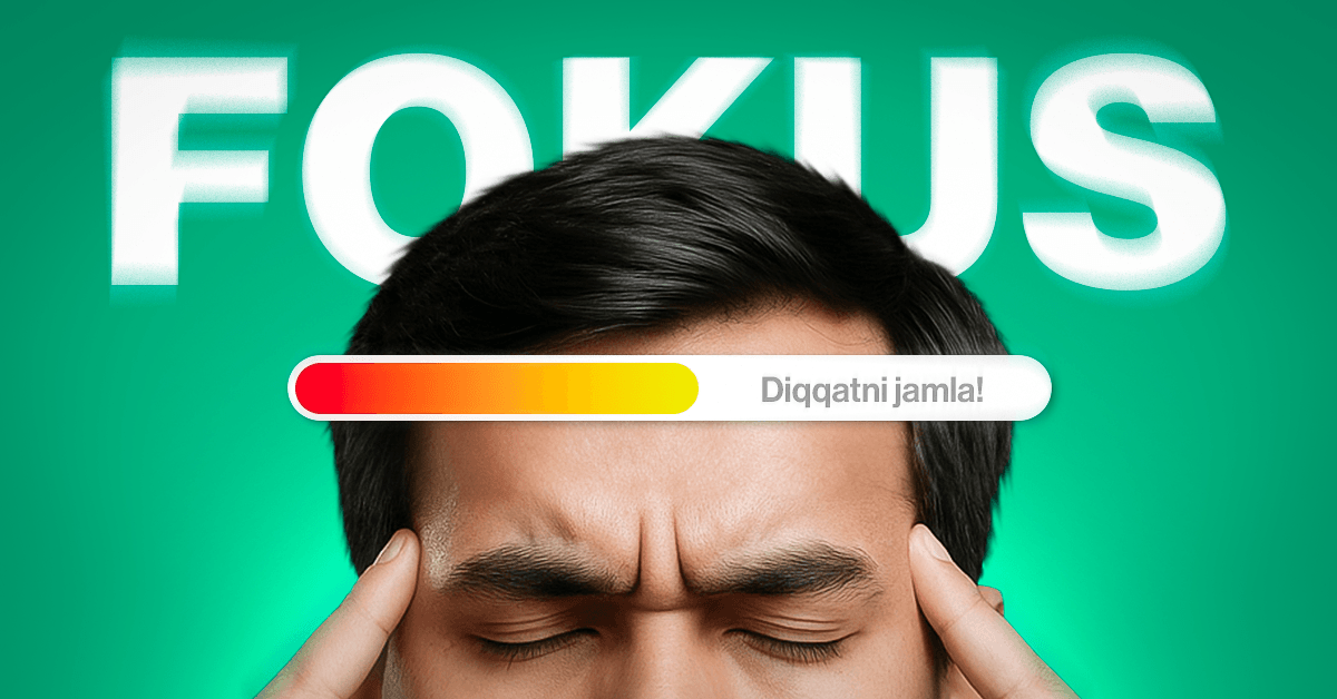 Diqqatni jamlash va dopamin detoks
