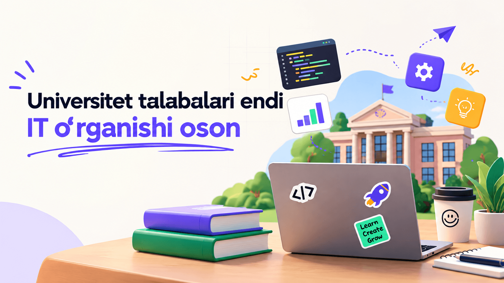 Universitetda o'qib turib, IT o'rganish mumkinmi?