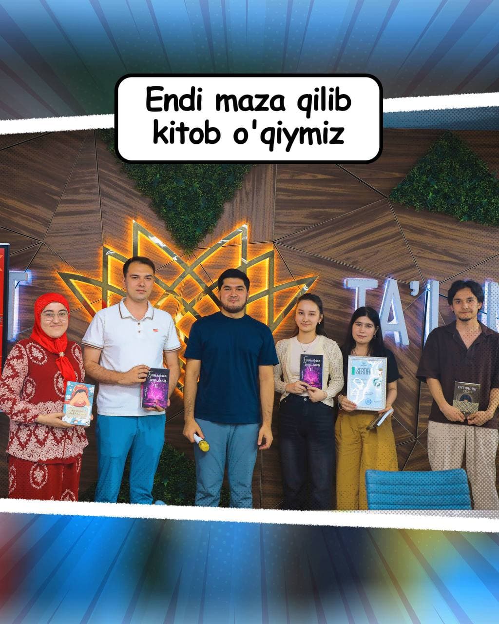 "Kitobxonlik Quiz" musobaqasi